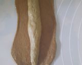 Foto langkah ke 5 dari resep Roti Tawar Belang-belang (Tanpa Telur, Empuk!).