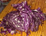 Foto del paso 1 de la receta: Ensalada de repollo multicolor