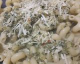 Foto del paso 4 de la receta: Fideos con crema y verduras 👌