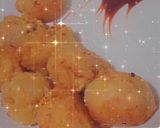 A picture of step 6 of Yam ball.