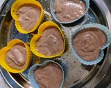 A picture of step 3 of Ragi Cup cake.
