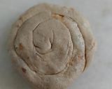 A picture of step 4 of Missa and Aloo stuffed Lachha parantha.