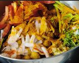 A picture of step 3 of Chole masala.