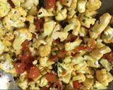 A picture of step 3 of Cauliflower sabzi (Satvik).