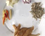 Gambar langkah 1 resipi Jeruk lobak tumis.