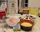 Foto del paso 1 de la receta: Risotto de pollo y champiñones con nata