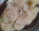 A picture of step 2 of Khasta Mathri.