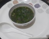 A picture of step 2 of Lemon coriander soup.