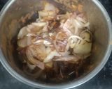 A picture of step 2 of Christmas Special Chicken Curry.