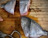 Foto del paso 7 de la receta: Sargo con langostinos y cremoso de mejillones