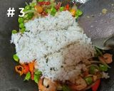 Foto langkah ke 3 dari resep Nasi Goreng Udang Pete.