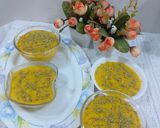 A picture of step 7 of Mango firni.