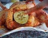 A picture of step 3 of Chicken Roasted in Herbs.