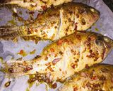 A picture of step 7 of Grilled tilapia fish recipe by mumeena's Kitchen.