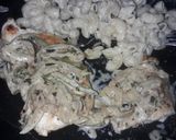 Foto del paso 4 de la receta: Pechuga de pollo con fideos