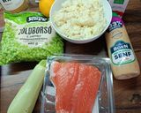 Fóliás lazac zöldséges rizzsel Air fryerben recept fázis 1 fotója