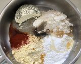 A picture of step 1 of Baked Cream Cheese Crackers/ Baked Cream Cheese Puri.
