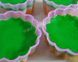 Foto langkah ke 4 dari resep Talam Jagung Pandan.