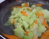 Hình bước làm 2 của món Susu cà rốt xào tỏi