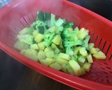 Une image de l'étape 12 de Gratin de pommes de terre et brocolis aux carottes et lard.