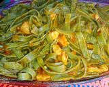 Foto del paso 5 de la receta: Tallarines verdes