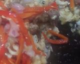 A picture of step 7 of Chinese fried rice.