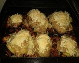 Foto del paso 4 de la receta: Papas aplastadas con cebolla y queso