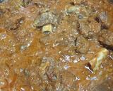 A picture of step 7 of Mutton pulao.