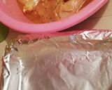 A picture of step 2 of Baked chicken in BBQ sauce and potato salad.