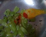 A picture of step 3 of Grapes Sabzi.