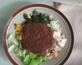 Foto langkah ke 4 dari resep Gado Gado Siram.