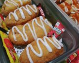 Foto langkah ke 8 dari resep Roti goreng isi sosis (mini).