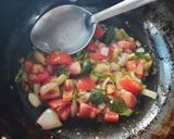 A picture of step 3 of Cabbage stir fry my style.