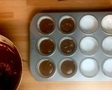 Foto del passaggio 5 della ricetta Cupcake Unicorno al Cioccolato ripieni di Nutella  e decorati con Crema al Burro Meringata