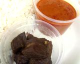A picture of step 6 of BeefChevon Stew.
