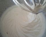 A picture of step 3 of Vanilla Whipped Cream.