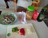 Foto del paso 1 de la receta: Fideuá a la cazuela con verduras y marisco