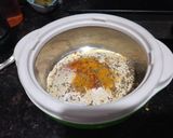 A picture of step 3 of Moong dal premix.