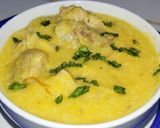 Foto del paso 8 de la receta: Crema de maíz con tamales y codillo de cerdo
