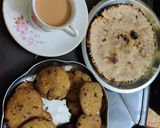 A picture of step 3 of Millet tikki.