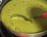 A picture of step 9 of Cream of Broccoli Spinach and Walnut Soup.