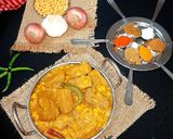 কাঁচা কাঁঠাল দিয়ে বুটের ডাল রেসিপির ধাপ 3 ছবি