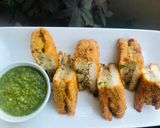 A picture of step 4 of Bread Pakora.