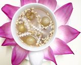 Hình bước làm 3 của món Chè sen dừa