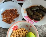 صورة لخطوة 1 من وصفة فته ورق عنب