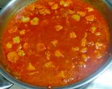 A picture of step 6 of Vadi Subzi.