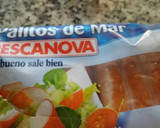 Foto del paso 1 de la receta: Chips de palitos de mar