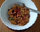 A picture of step 4 of Masala Bread.