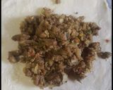 A picture of step 3 of Crispy Qeema kachori.