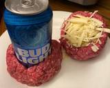 Air Fryer beer bottle stuffed bacon burgers recipe step 4 photo